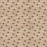 Clothworks Gothic Halloween-Love You Khaki (Sold By 1/2 Meter)